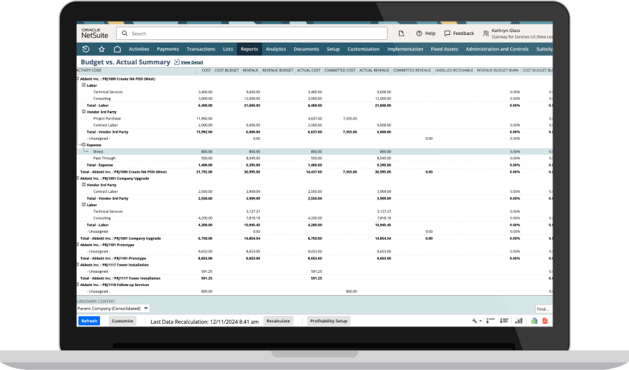 Project Accounting