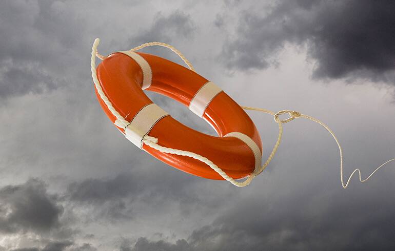 Life preserver ring