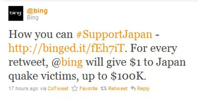hashtag Bing