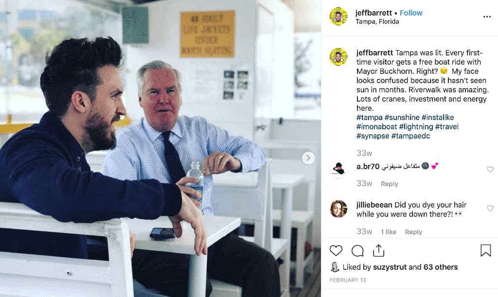 PR guru Jeff Barrett
