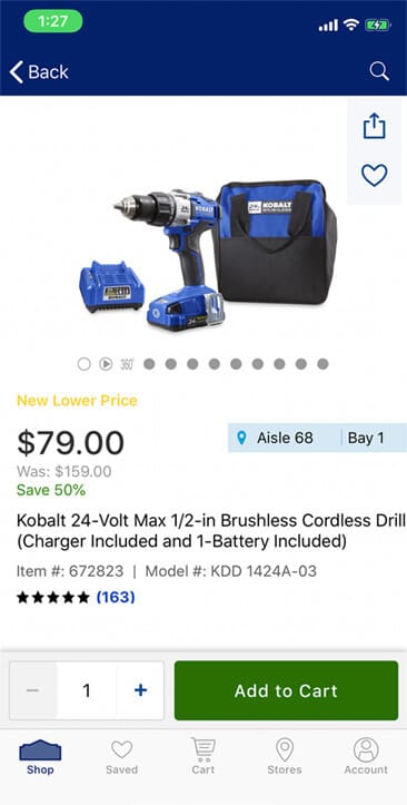 Lowe’s App 2