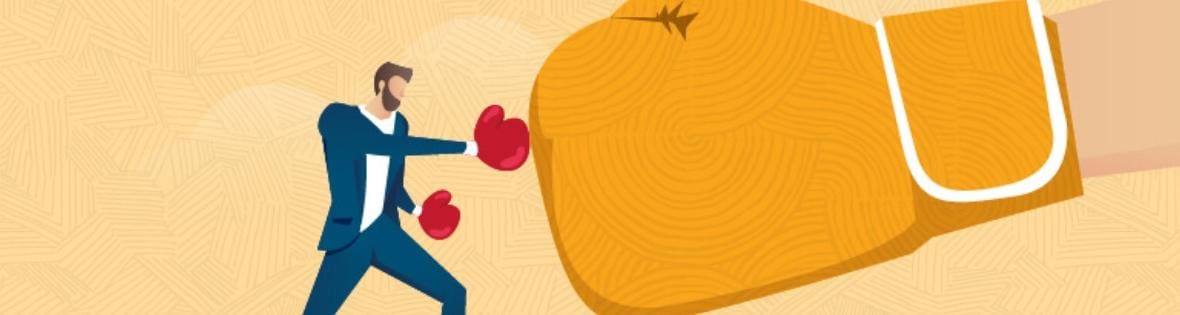 Graphic Man punching