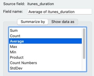first pivot table 2