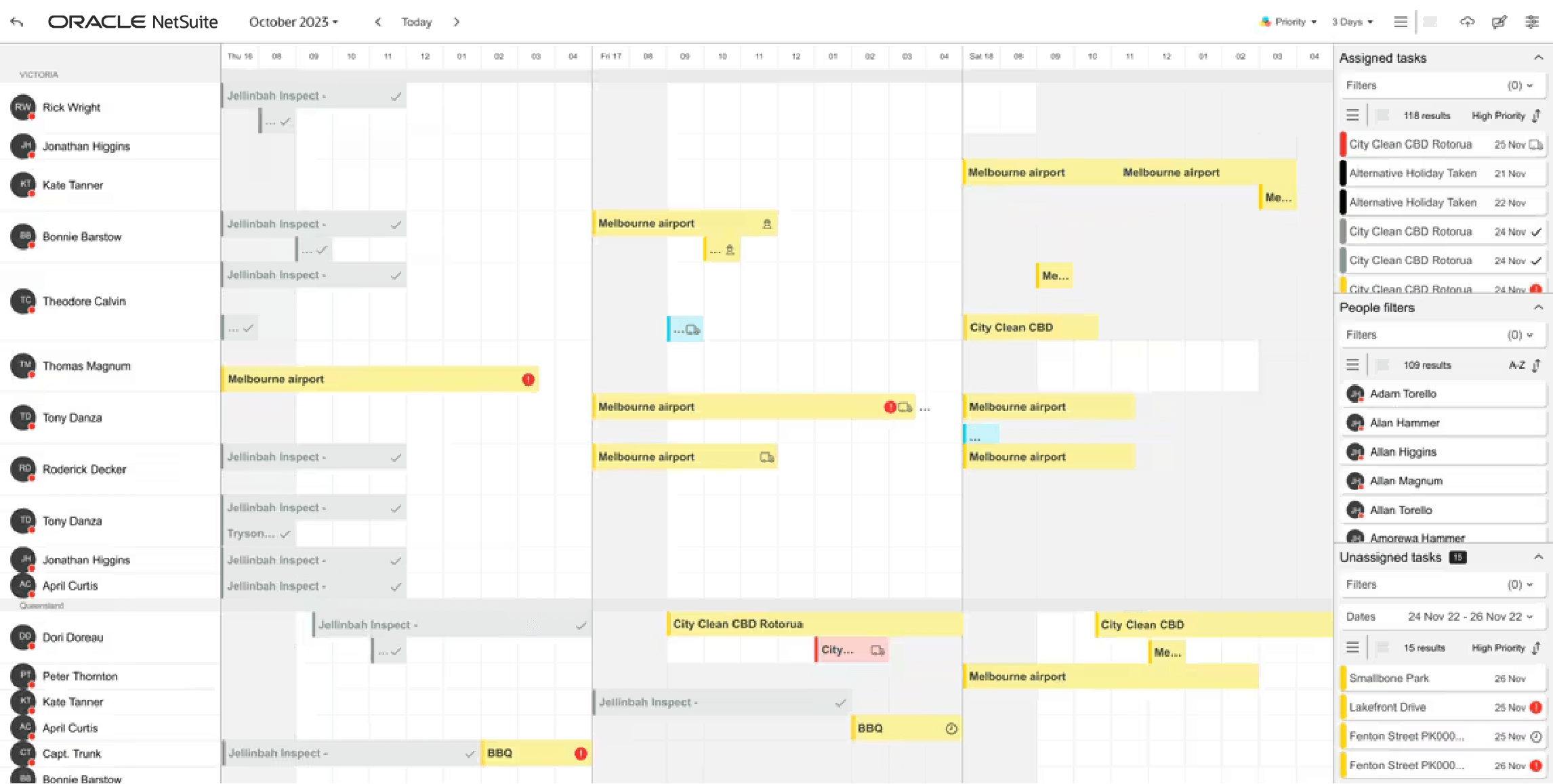 scheduling with netsuite