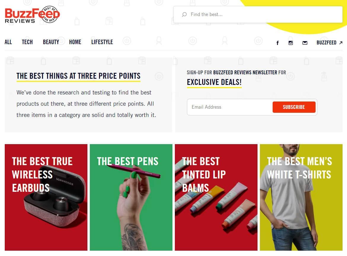 buzzfeed reviews