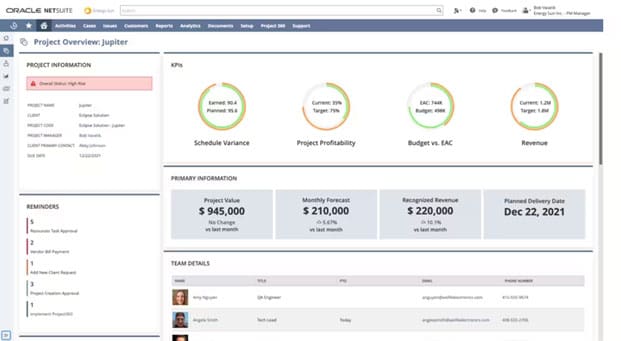 infographic project management for professional services
