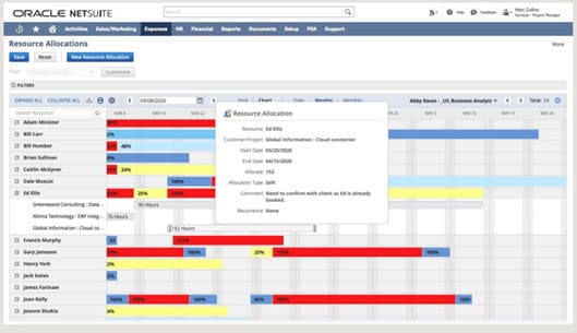infographic project management for professional services