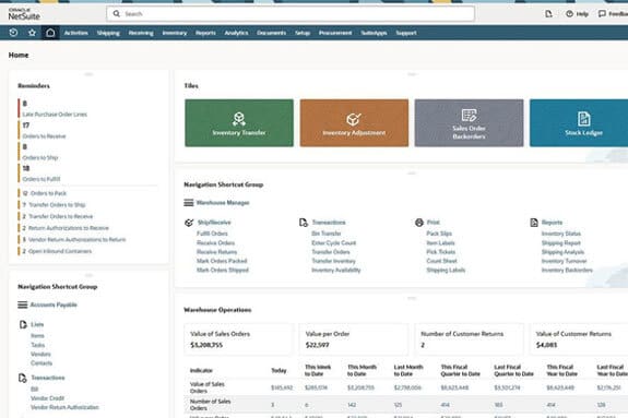 NetSuite WMS