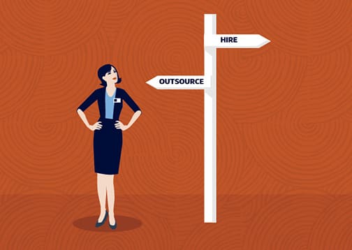 outsource or hire
