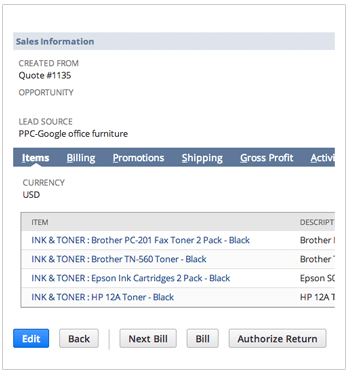 Order Dashboard