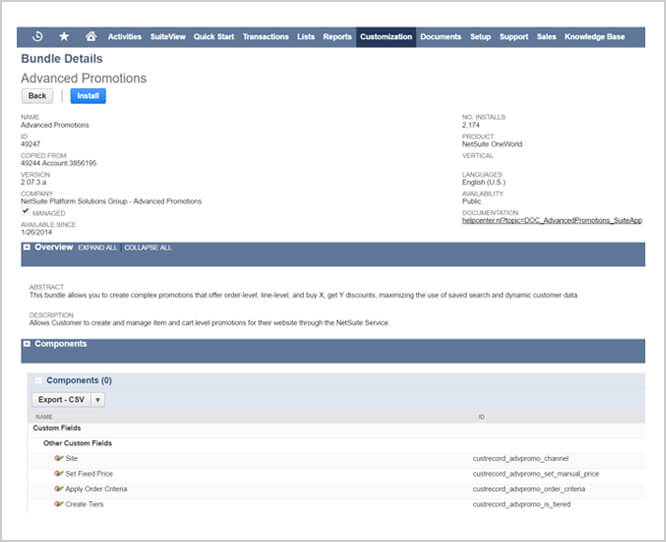 SuiteBundle screenshot