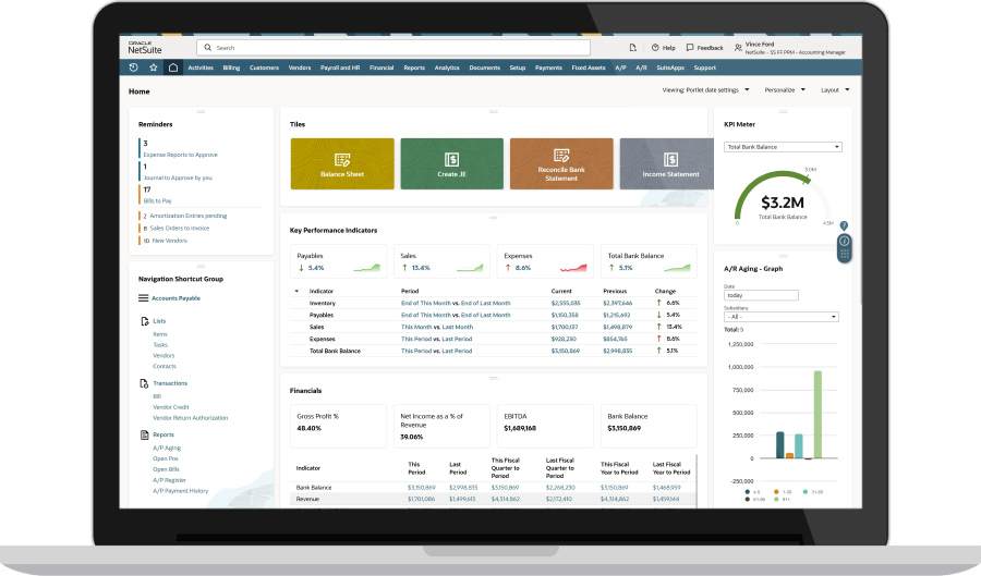 NetSuite Analytics & Reporting BI Tools | NetSuite