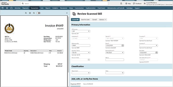 Invoice Capture