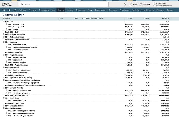 General Ledger