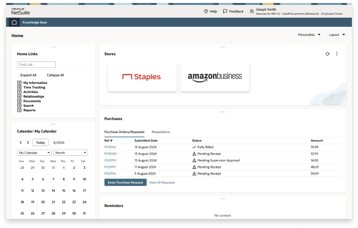 NetSuite SuiteProcurement