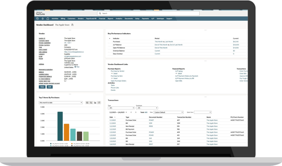 Vendor Management