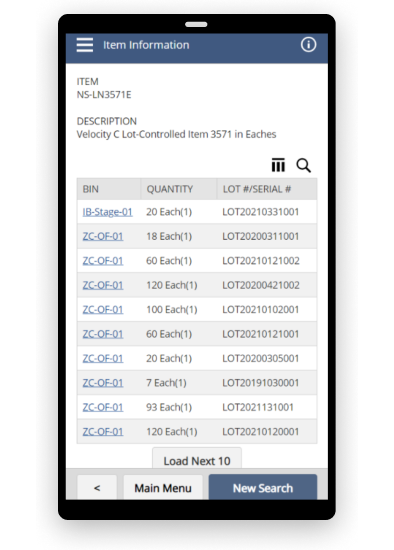 inventory visibility dashboard