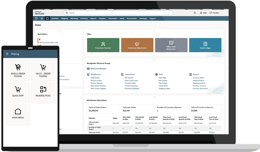 order fulfillment screenshot