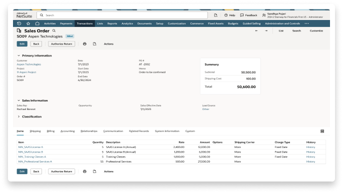 Experience Redwood Dashboard