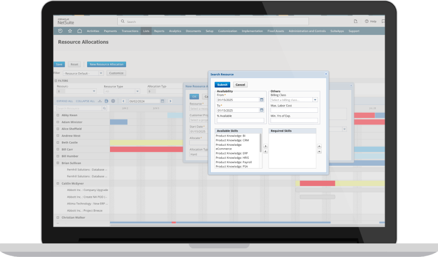 Utilization Tracking