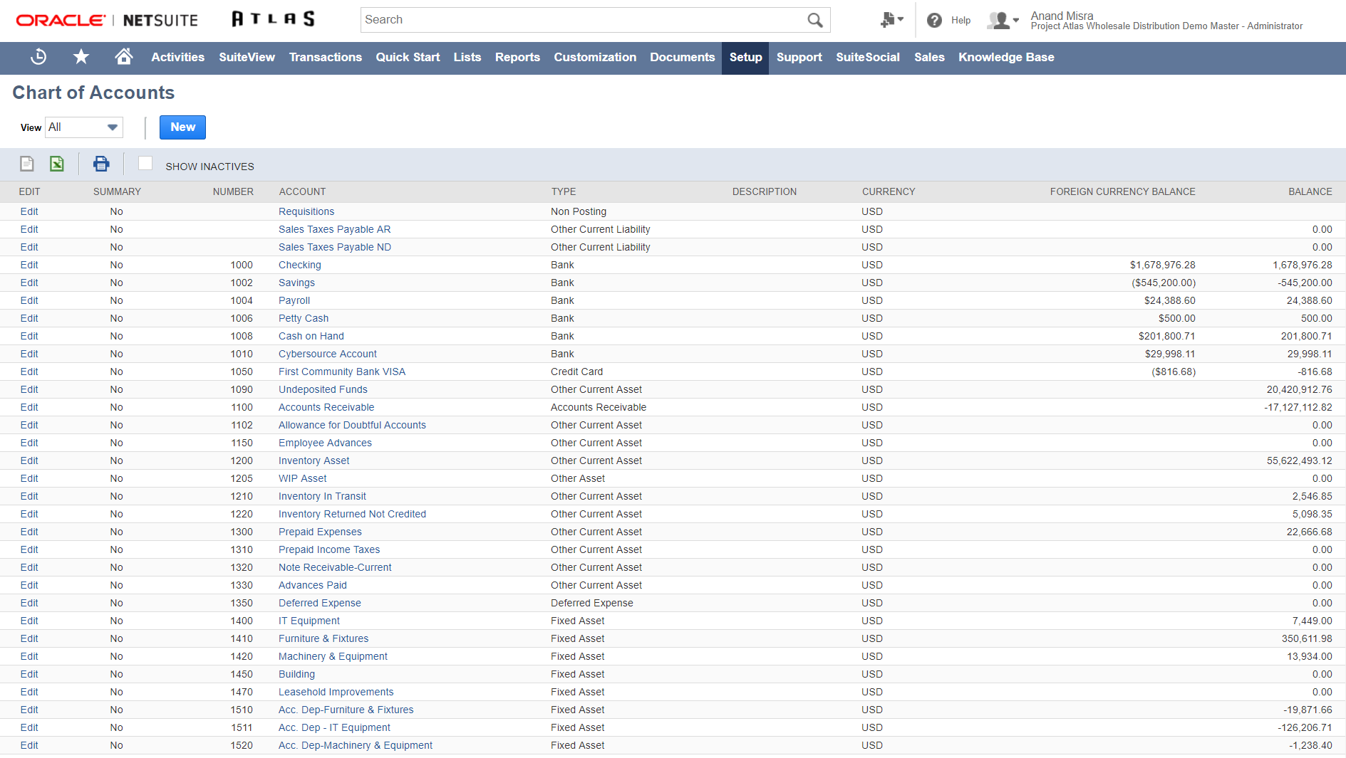 Netsuite Chart Of Accounts Best Practices