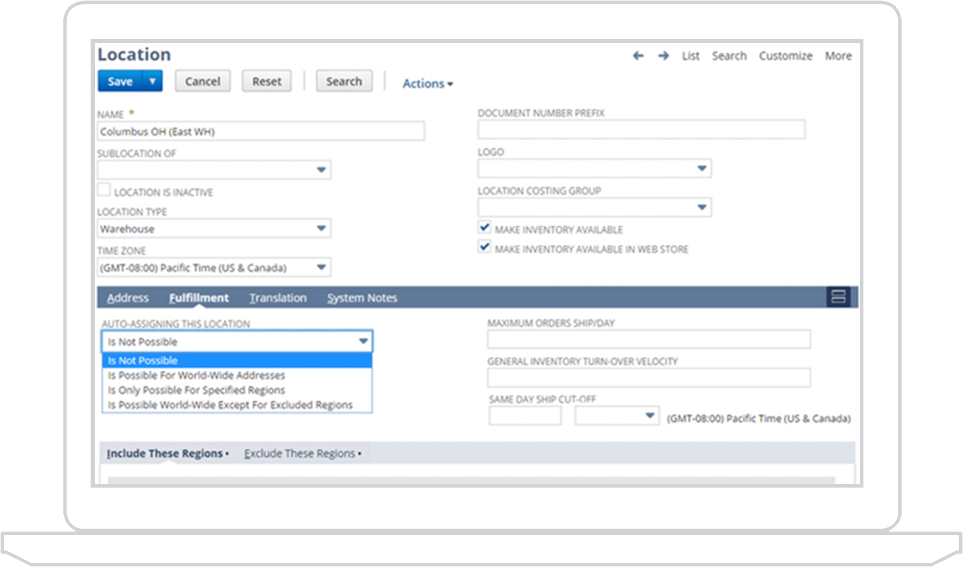 La gestion des commandes