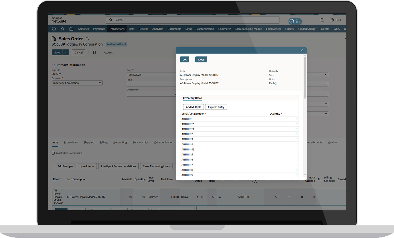 Batch tracking and traceability Thumbnail
