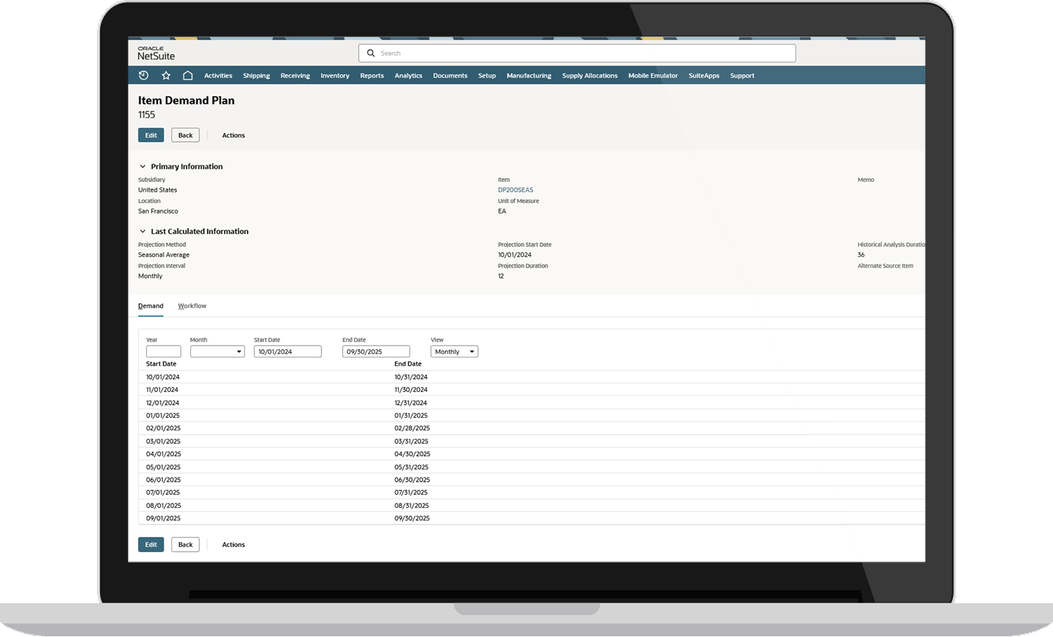 Demand planning Thumbnail