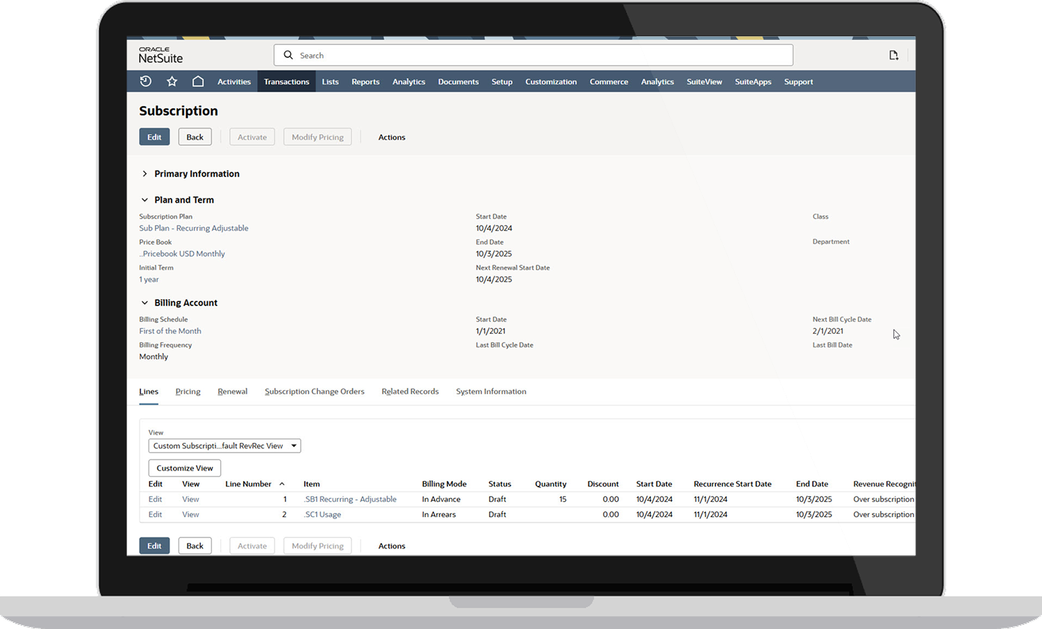 Subscription management Thumbnail