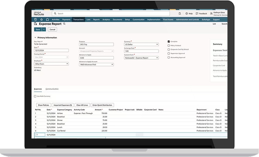 Time and expense capture Thumbnail