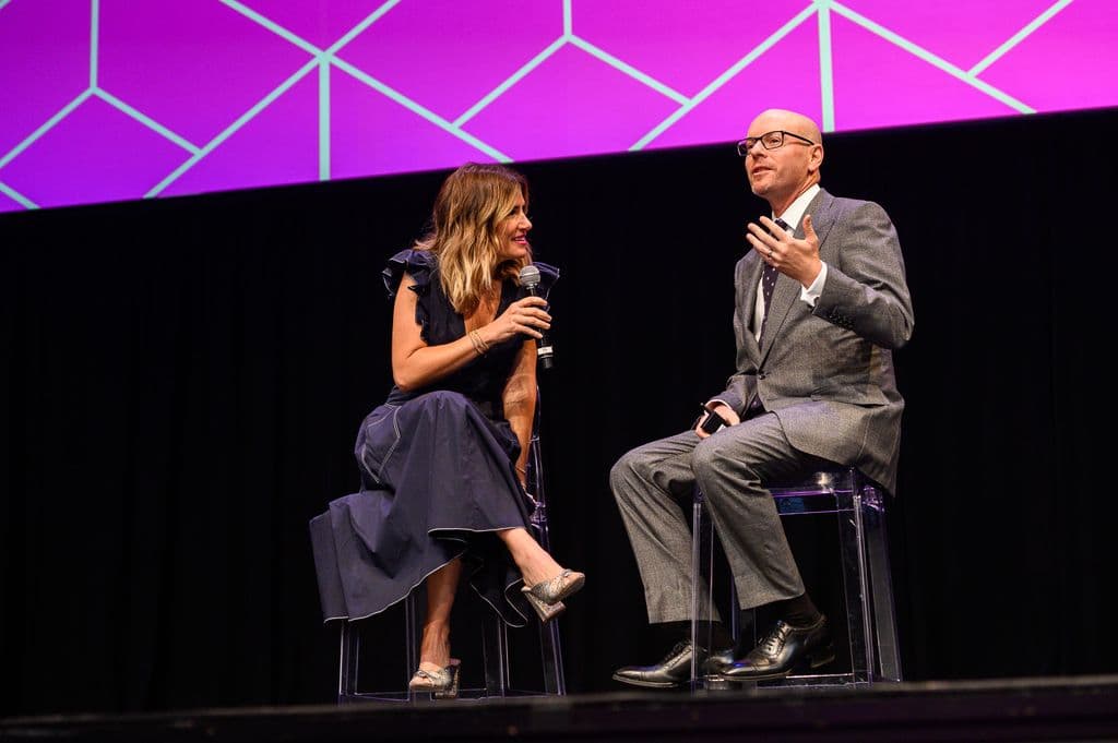 DryBar's Alli Webb with EVP Evan Goldberg