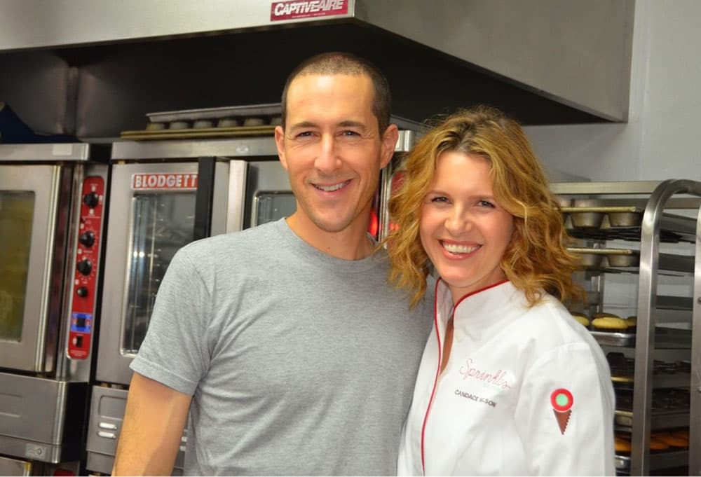 The duo has opened dozens of Sprinkles locations together