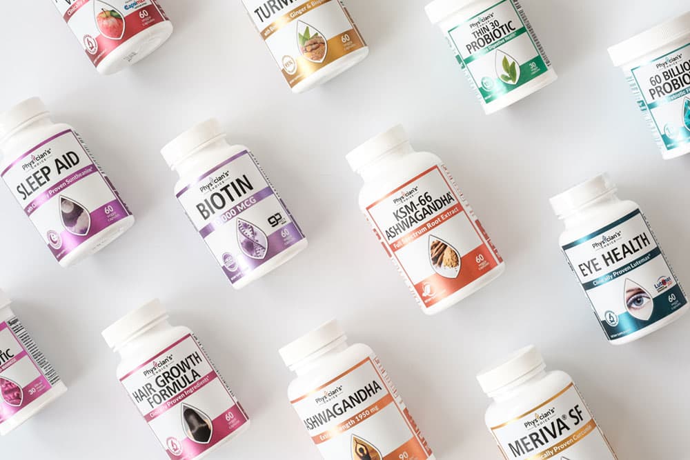 Image containing Physician's Choice dietary supplements. 