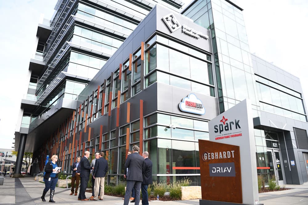 The Spark is situated in Madison's Near East Side neighborhood