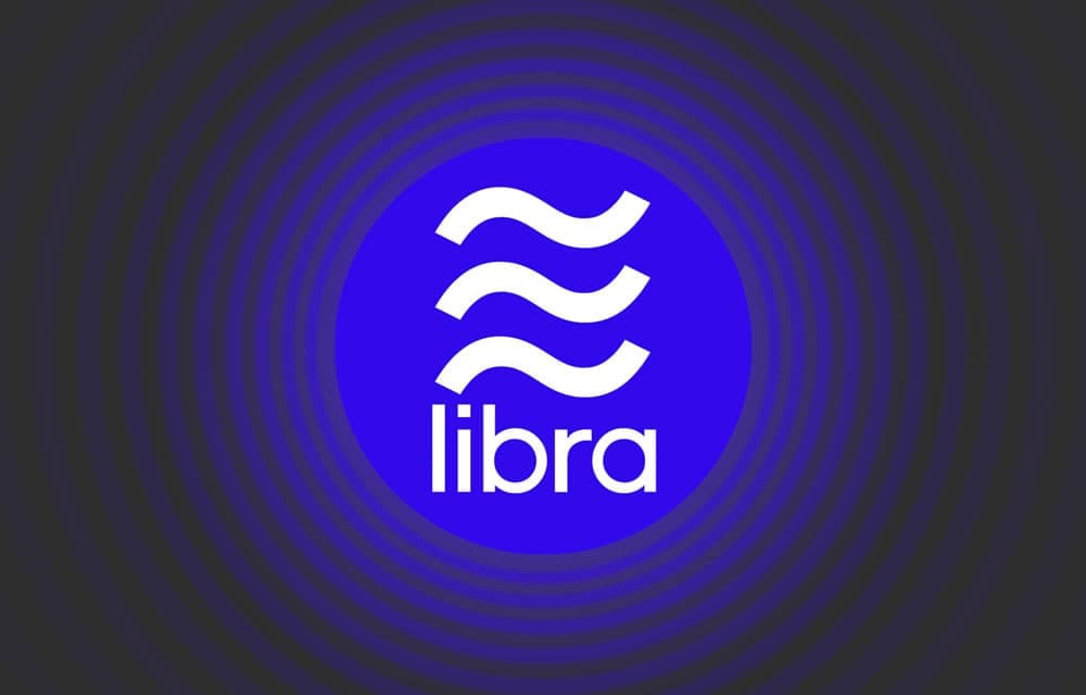 The logo for Libra, Facebook's cryptocurrency . 