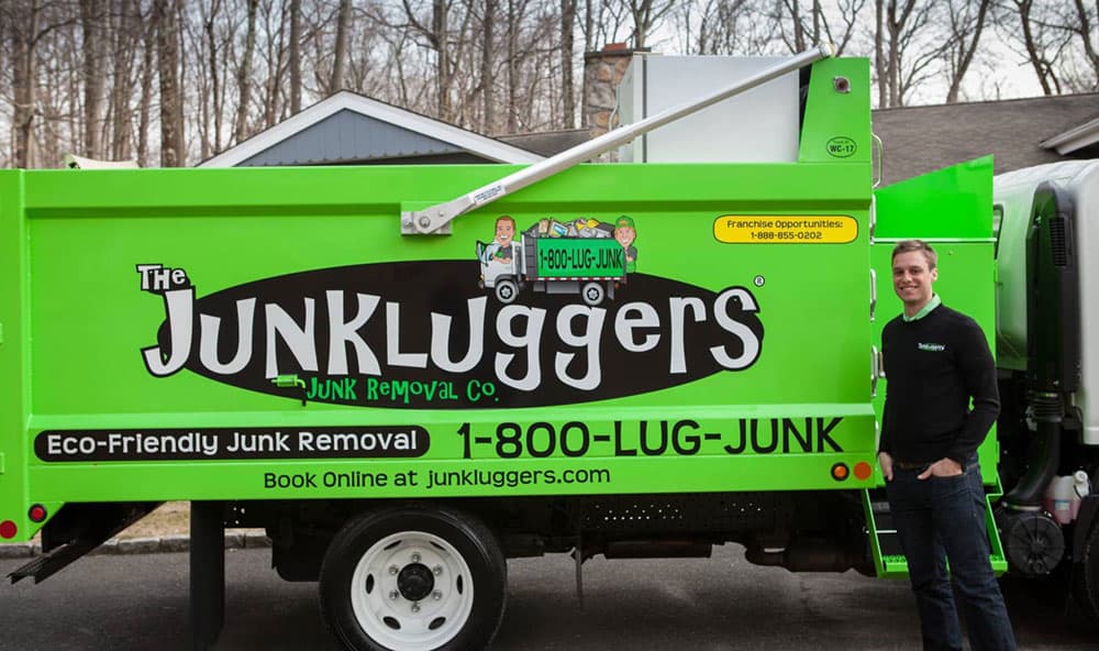 Founder Josh Cohen of junkluggers