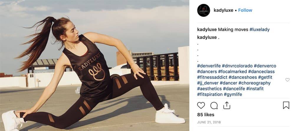 Kadyluxe leggings are both comfortable and favorably priced
