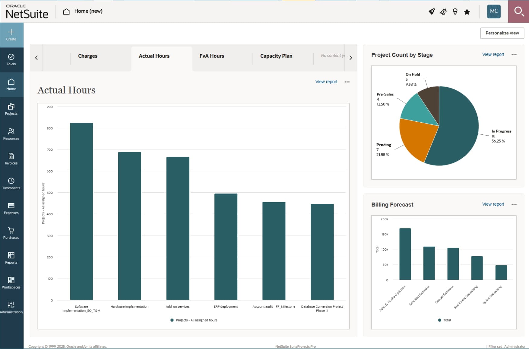 NetSuite SuiteProjects Pro 2025.1 ra mắt: Cải tiến công cụ cộng tác, nâng cao khả năng quản trị và giám sát dự án 1 suiteprojects pro 2025-1 release 1