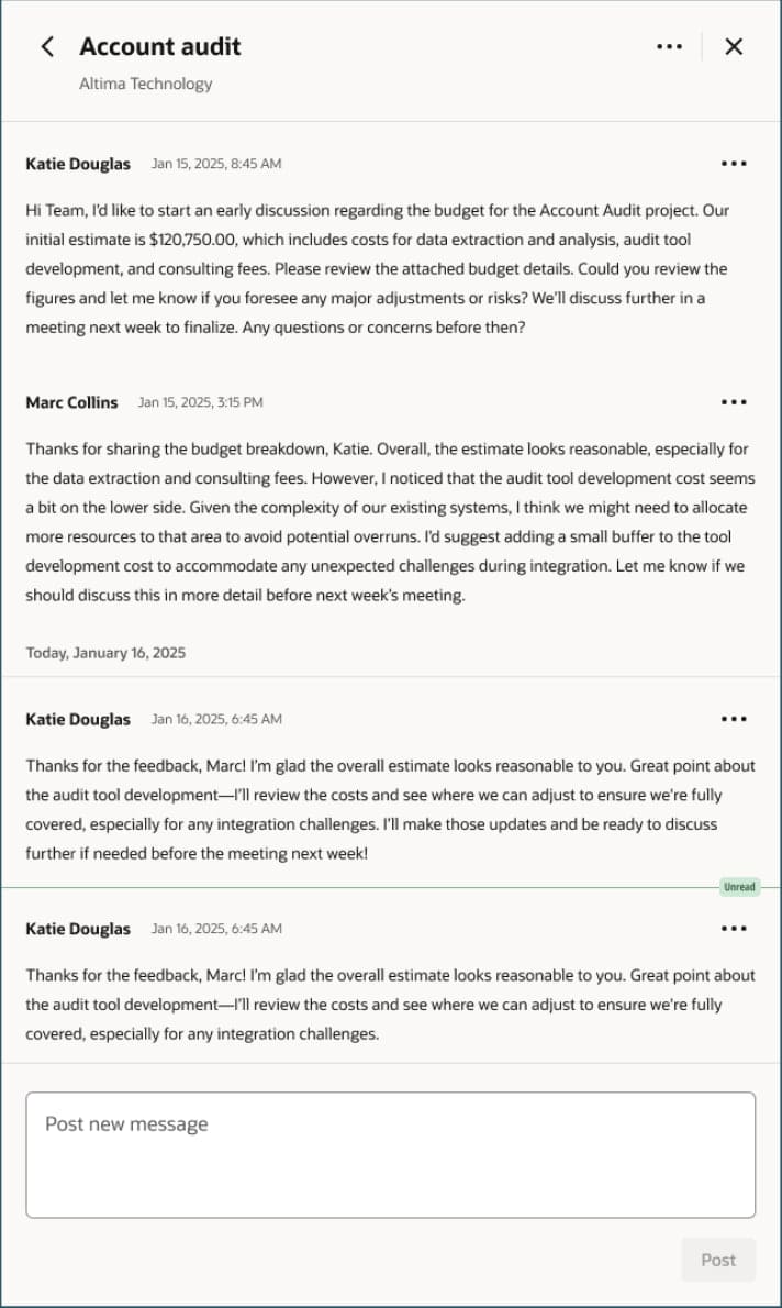 NetSuite SuiteProjects Pro 2025.1 ra mắt: Cải tiến công cụ cộng tác, nâng cao khả năng quản trị và giám sát dự án 2 suiteprojects pro 2025-1 release 2