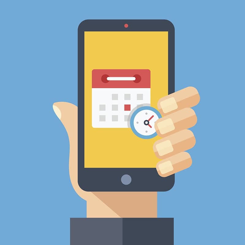 Cell Phone Calendar
