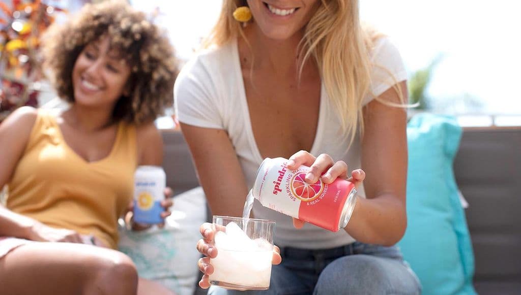 SPINDRIFT BEVERAGE OPEN CAN