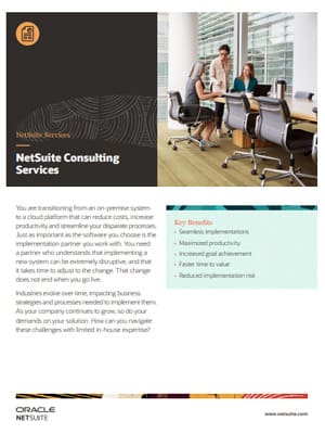 NetSuite Consulting Services