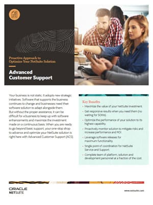 Advanced Customer Support