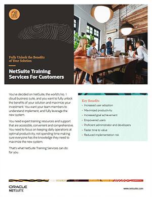 Netsuite Training Education Netsuite