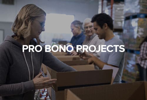 Pro Bono Projects